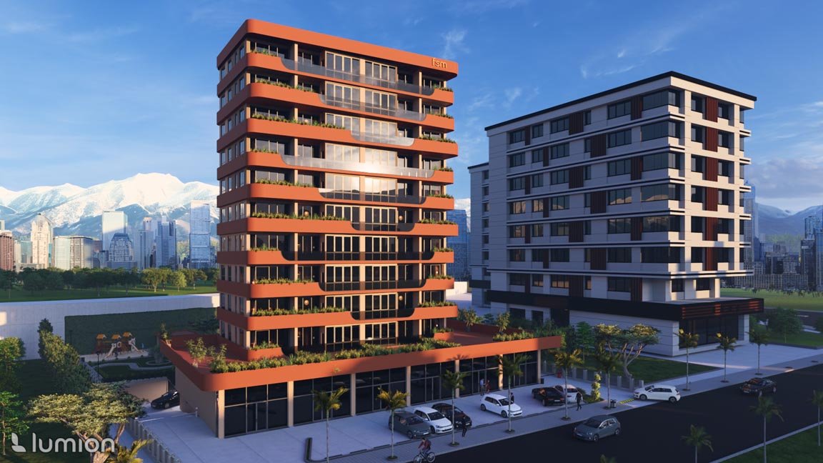 FSM Modern Yapı havadan görünüm
